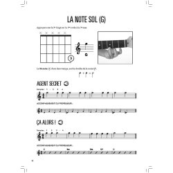Hal Leonard La Guitare pour les enfants 1 : Guide du d&eacute;butant avec instructions d&eacute;taill&eacute;es pour guitare acoustique ou &eacute;lectrique